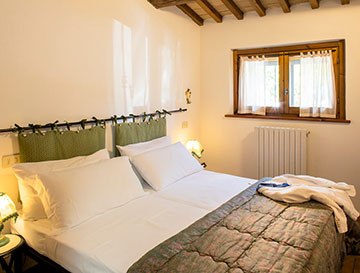 For rent holidays apartment for couple in Agriturismo Assisi Perugia Umbria